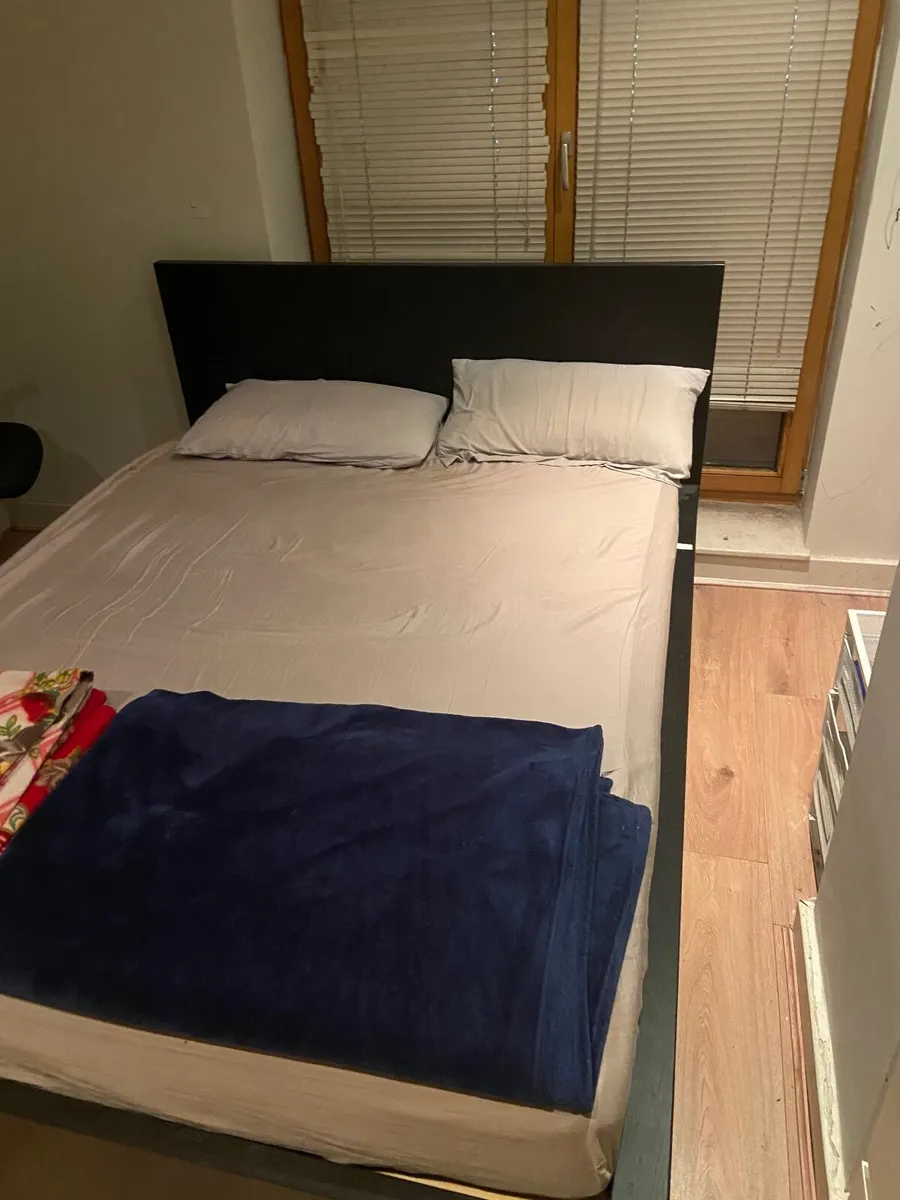Malm king Bed frame for sale - Image 4