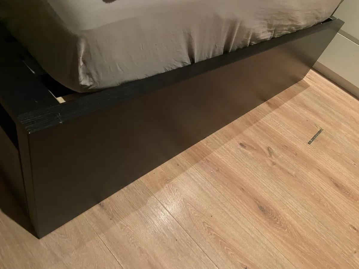 Malm king Bed frame for sale - Image 3
