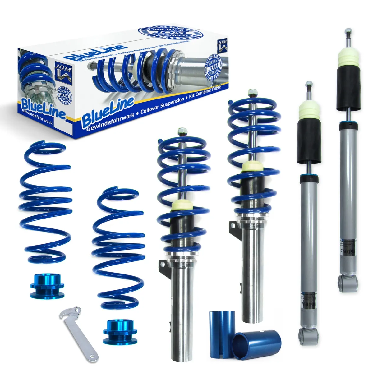 Seat Leon MK3 JOM Blueline Coilovers - Image 1