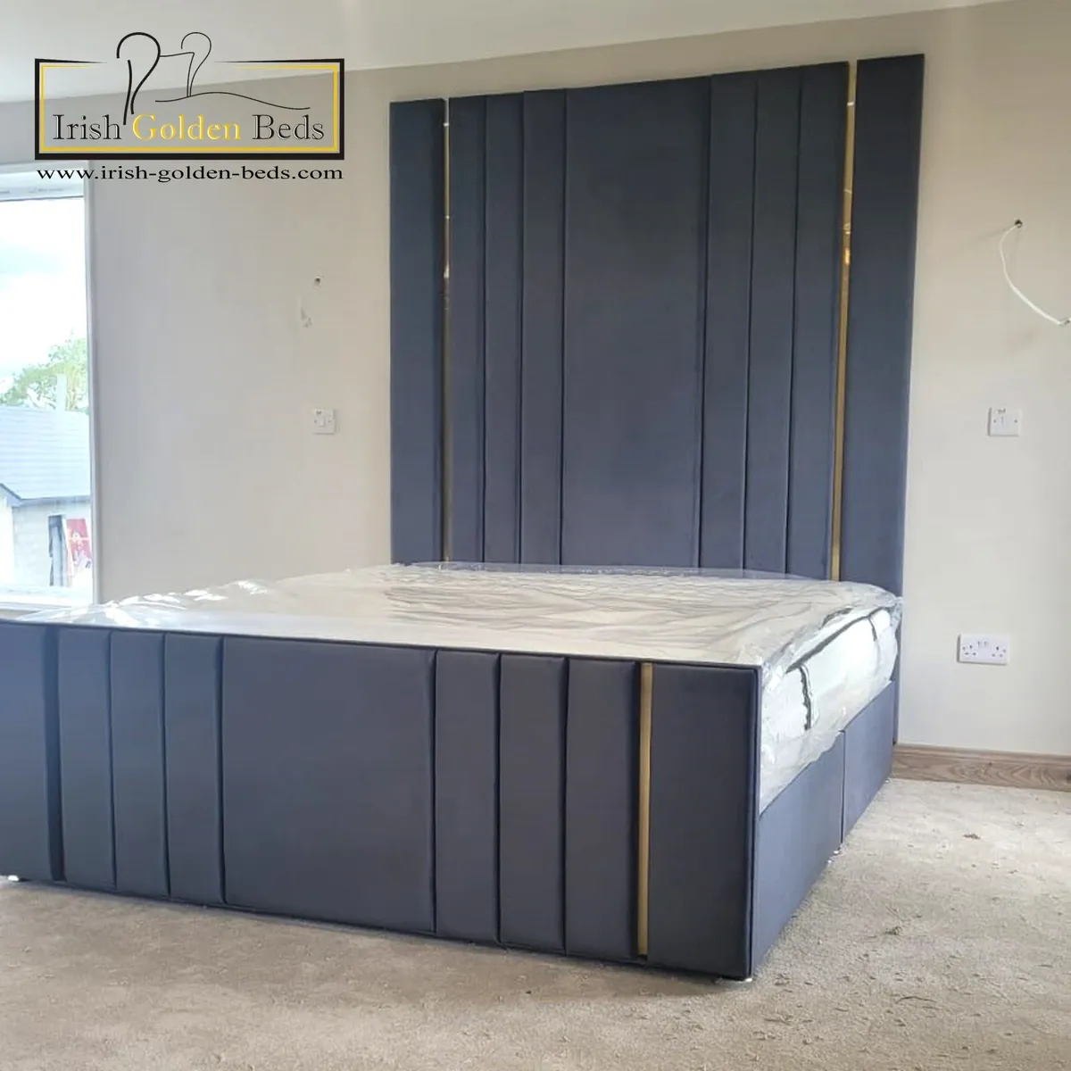 bed frame and headboard, free delivery - Image 4