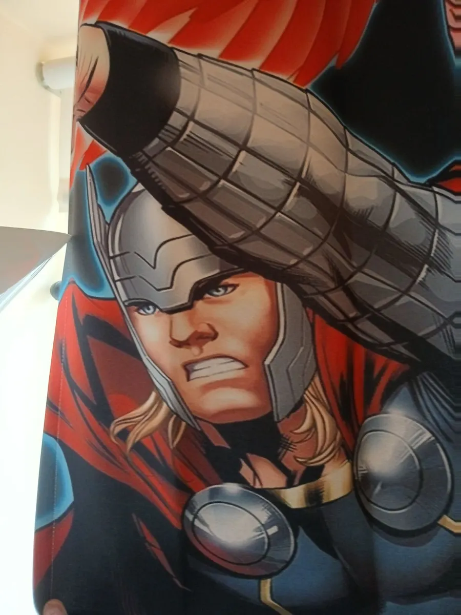 Curtains Marvel avengers assembly  black out panal - Image 2