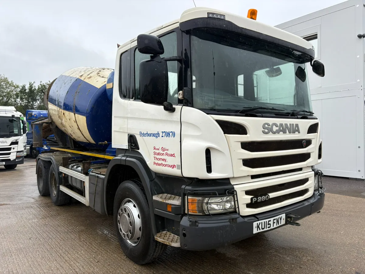 SCANIA P280 6X4 MIXER 6M3 DRUM HYMIX - Image 3