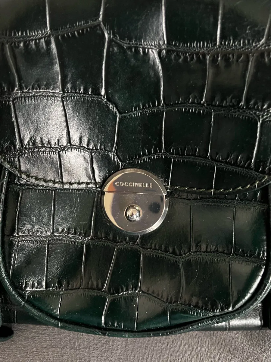 Coccinelle crocodile leather bag - Image 2