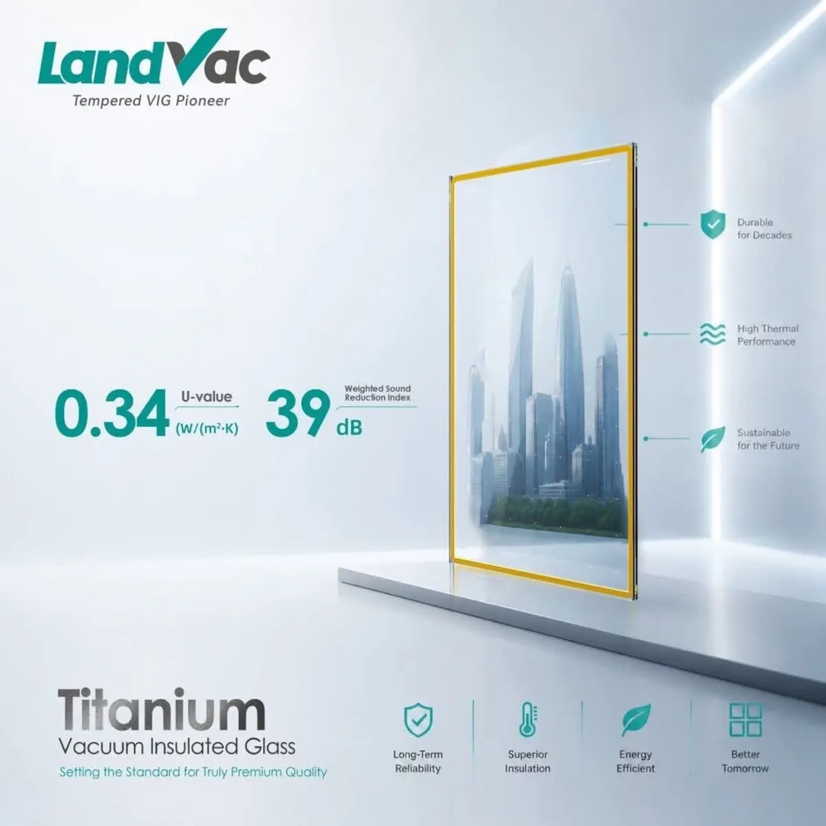 LandVac Vacuum Glass Made to Measure | Supply Acro - Image 3