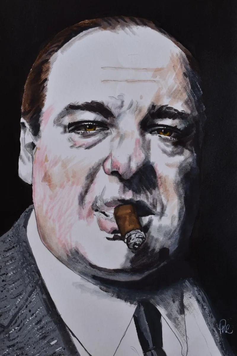 James Gandolfini, The Sopranos TV Series Artwork - Image 1