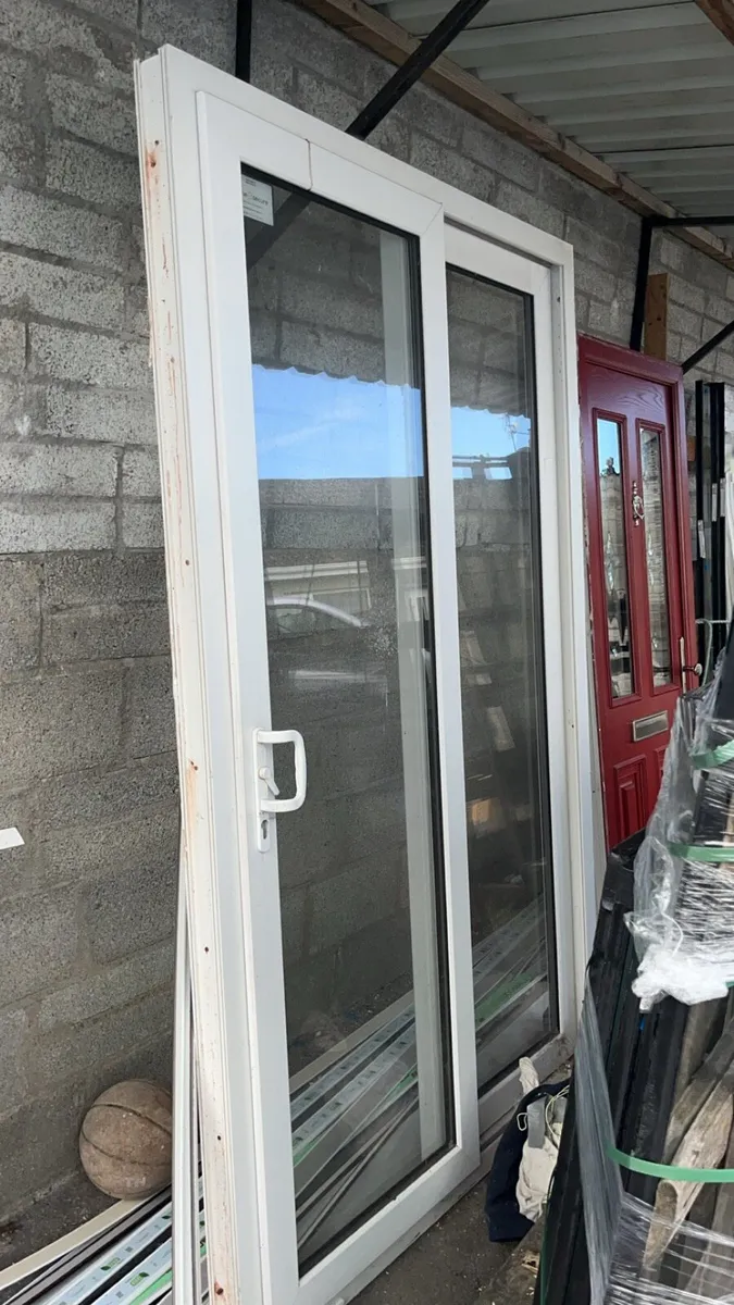 PVC patio door - Image 1
