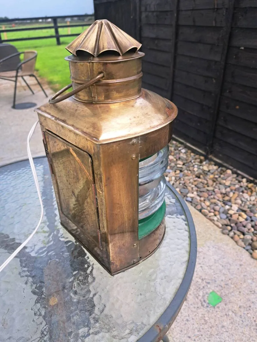 Old ship lamp - Image 2