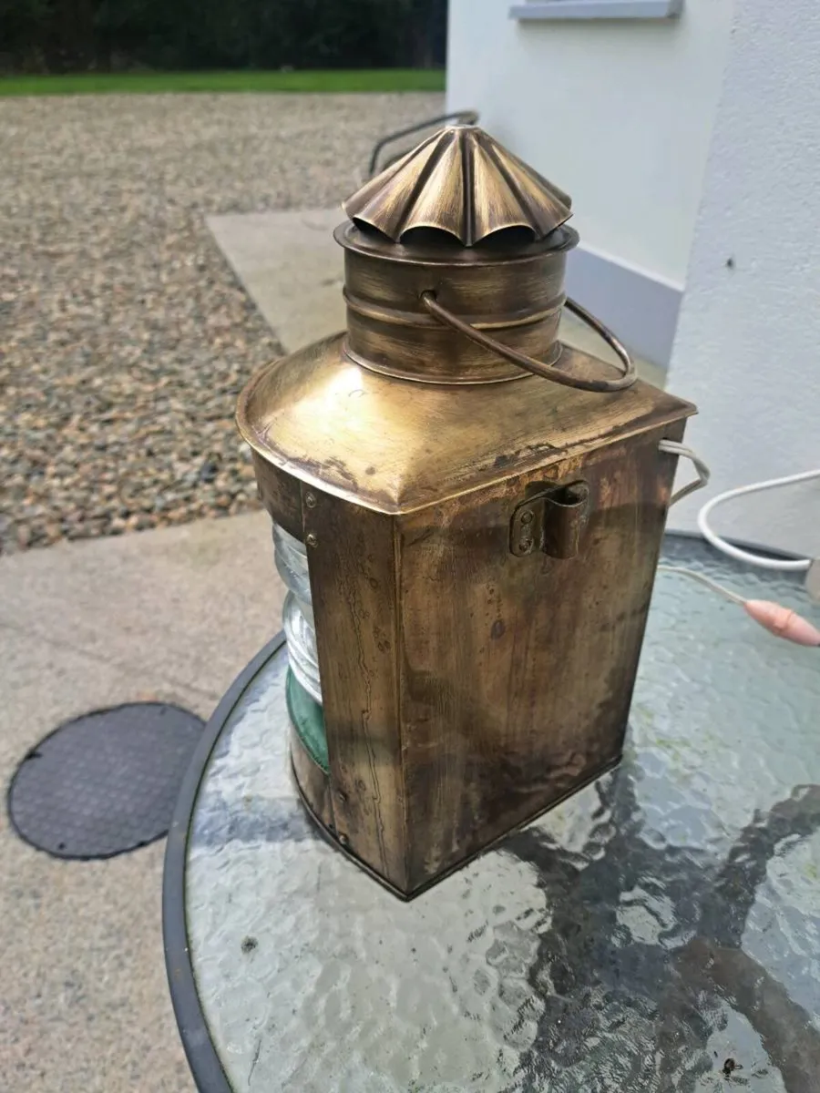 Old ship lamp - Image 3