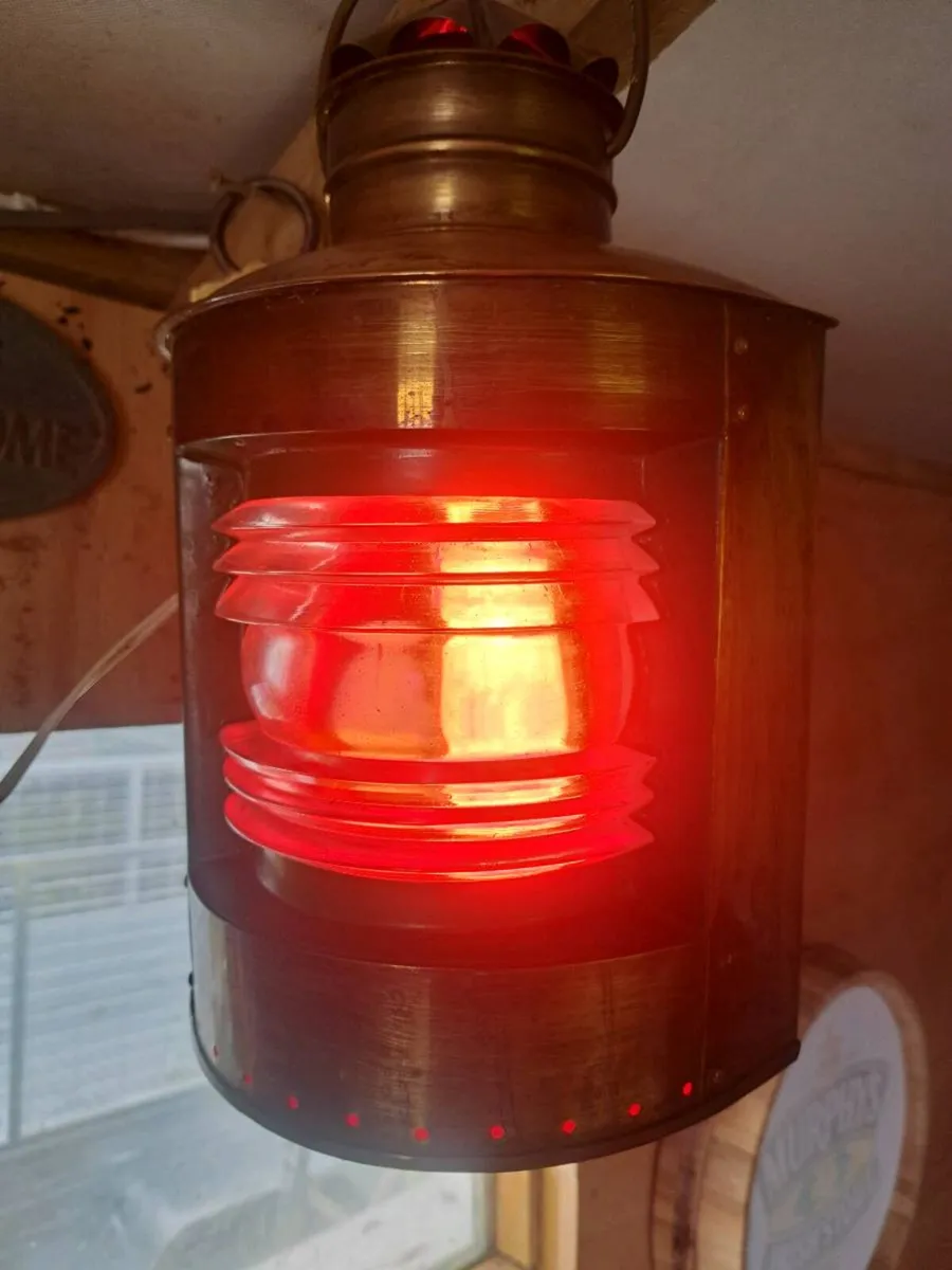 Old ship lamp - Image 4