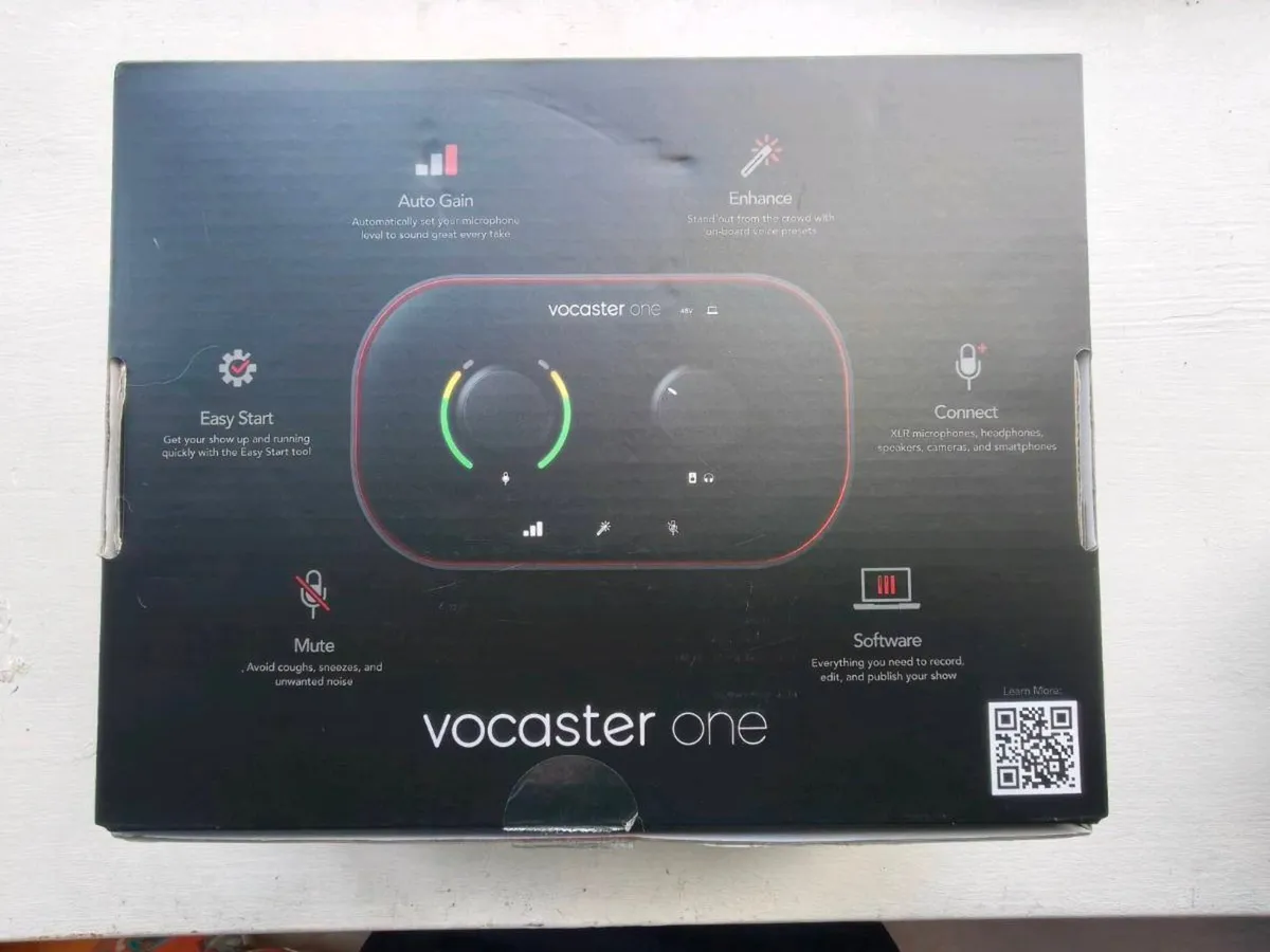 Focusrite Vocaster One Audio Interface – Like New - Image 2