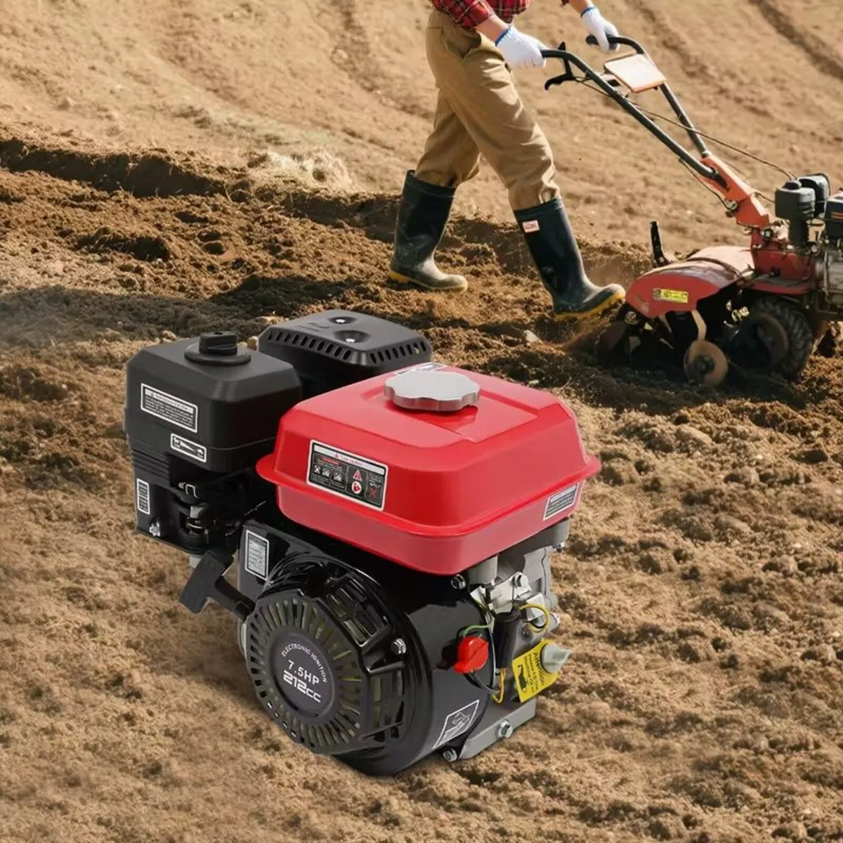 Single Cylinder Petrol Engine 7.5HP 3600RPM - Image 4