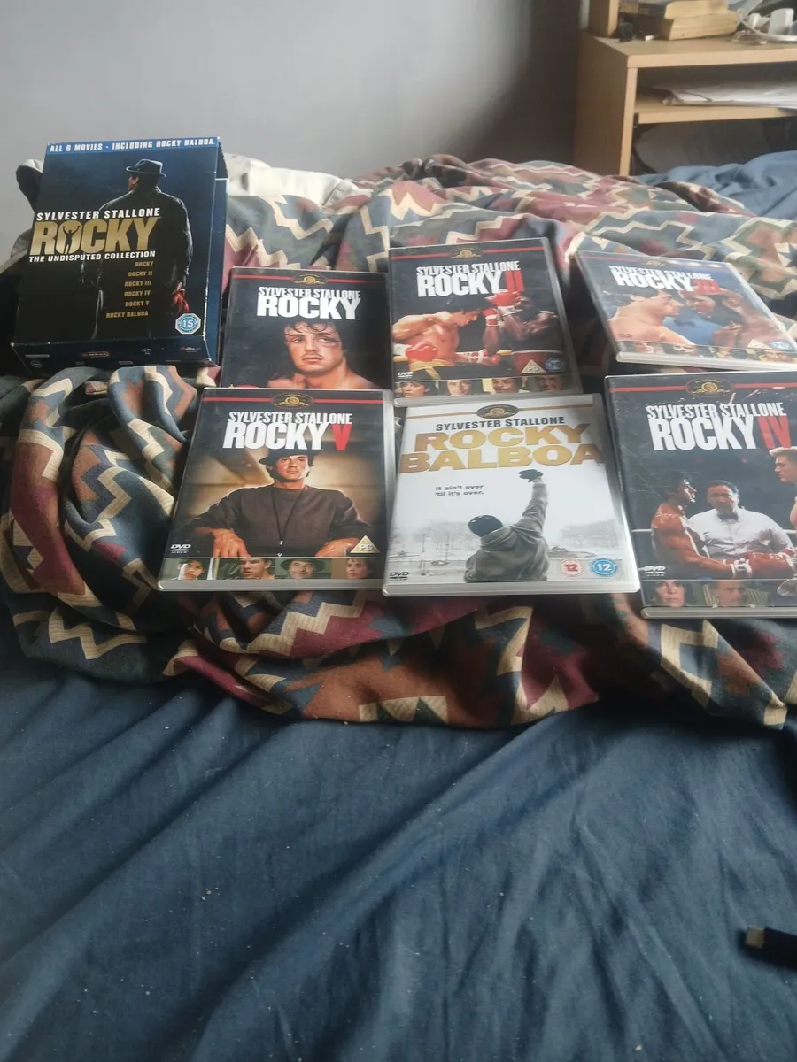 Rocky collection  dvds