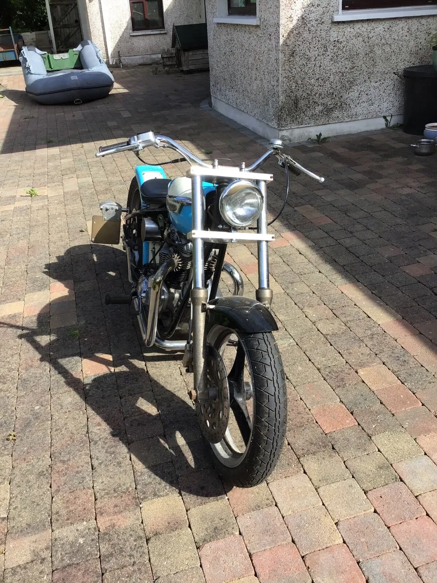 Triumph custom bike 1966 - Image 3