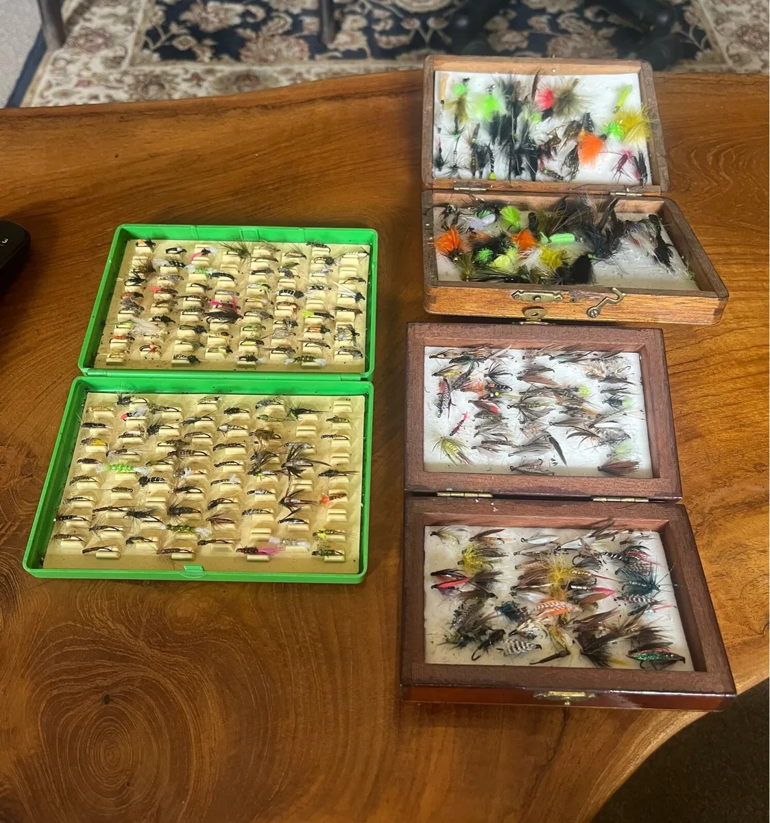 Vintage Fly Fishing Cases - Image 1