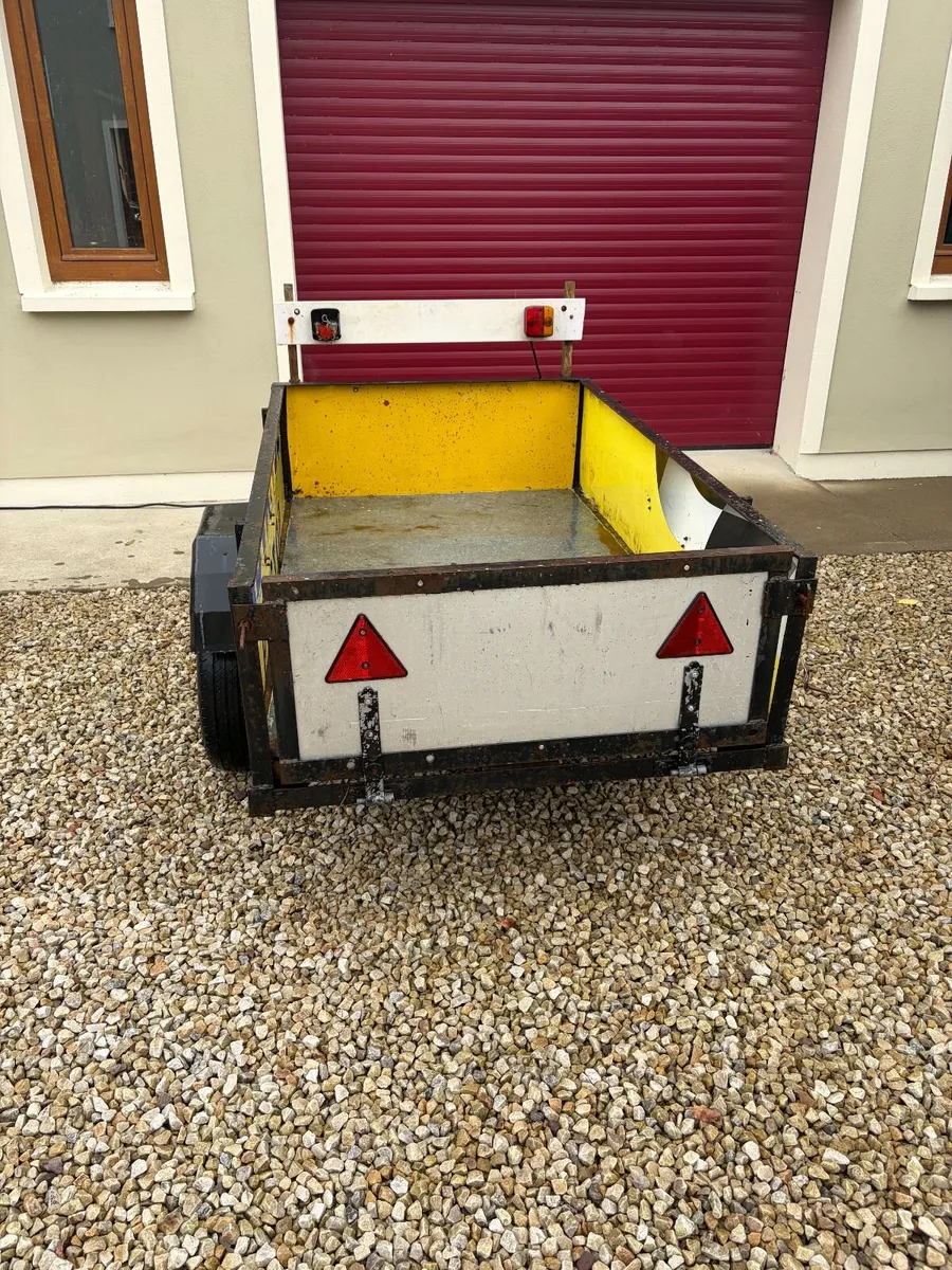 6ft x 4ft Car Trailer | New Floor | €700 ONO - Image 2