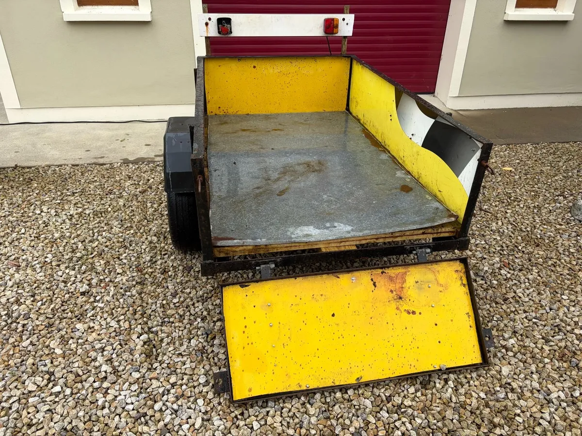 6ft x 4ft Car Trailer | New Floor | €700 ONO - Image 3