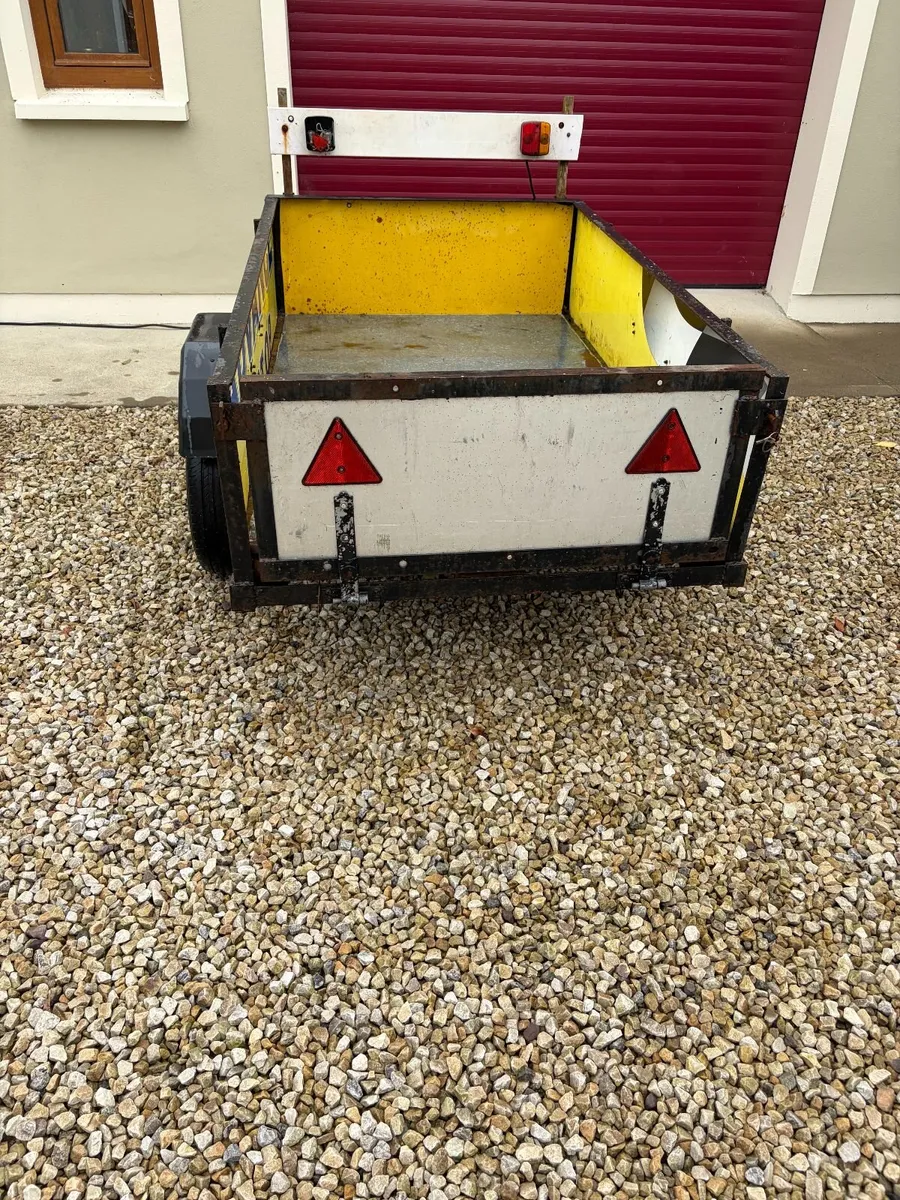 6ft x 4ft Car Trailer | New Floor | €700 ONO - Image 4