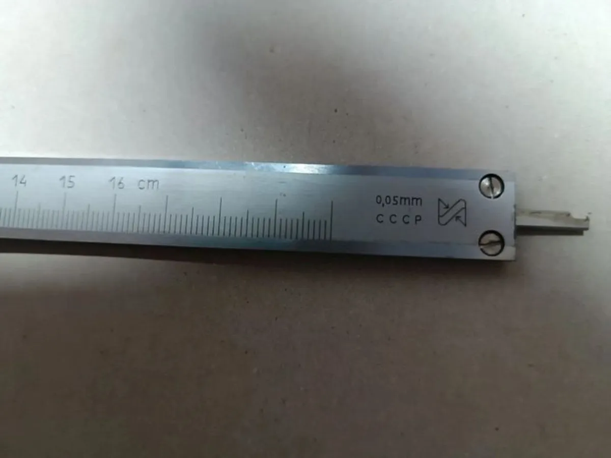 Vernier Caliper 160mm 0.05mm USSR External - Image 1