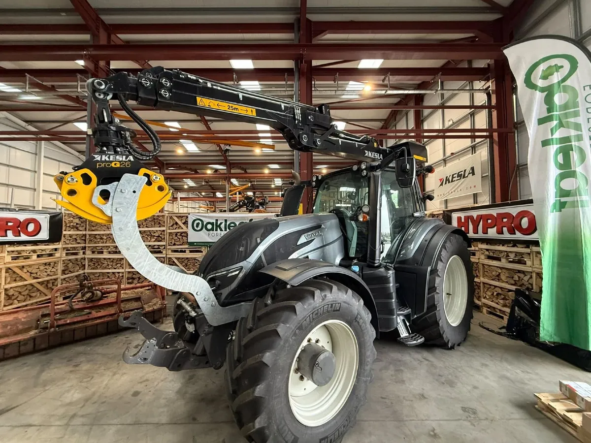 2019 Valtra T174 Tractor inc Kesla Crane - Image 1
