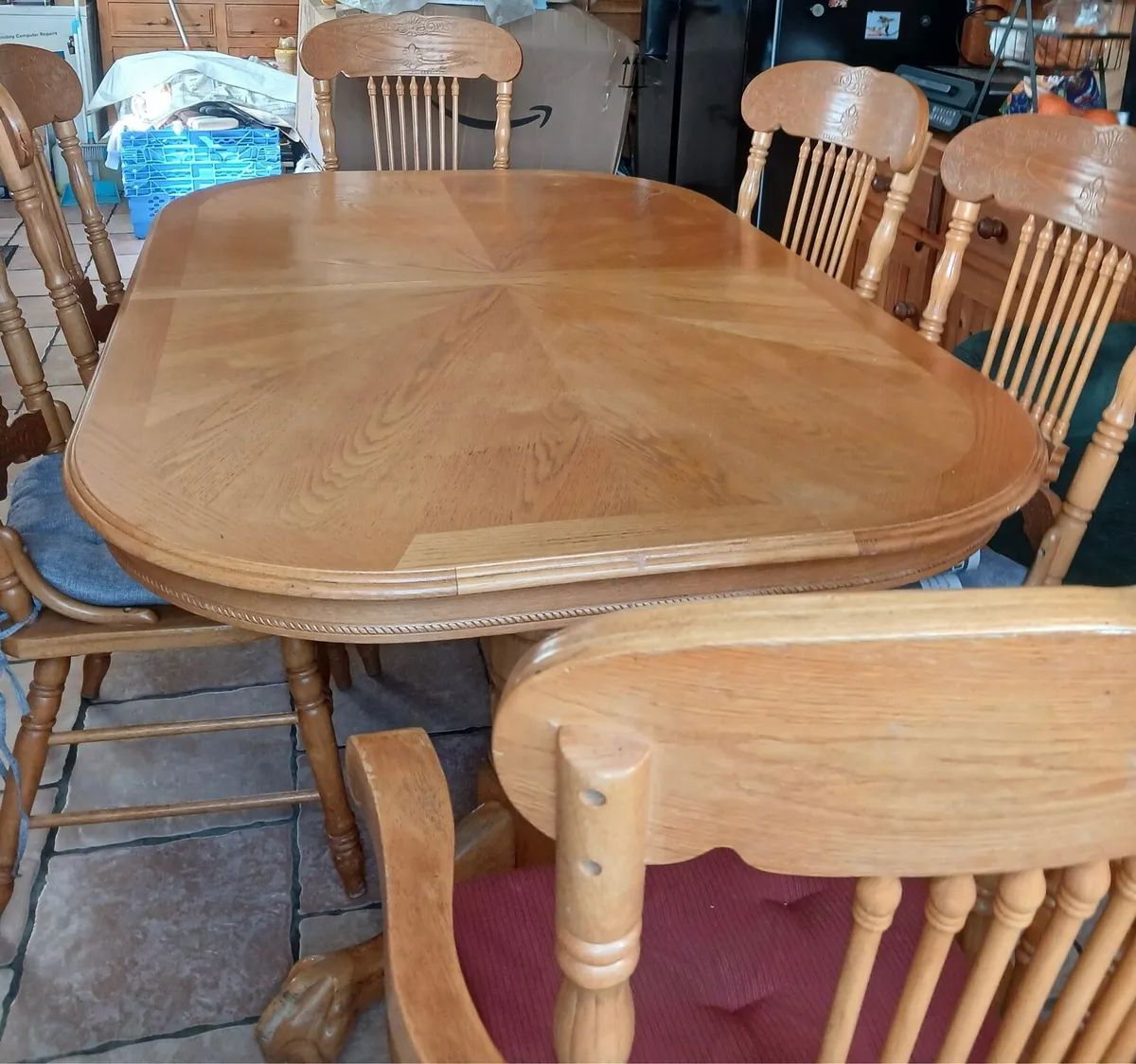 ❤️ Extendable Dining Table & 6 Chairs ❤️ - Image 2