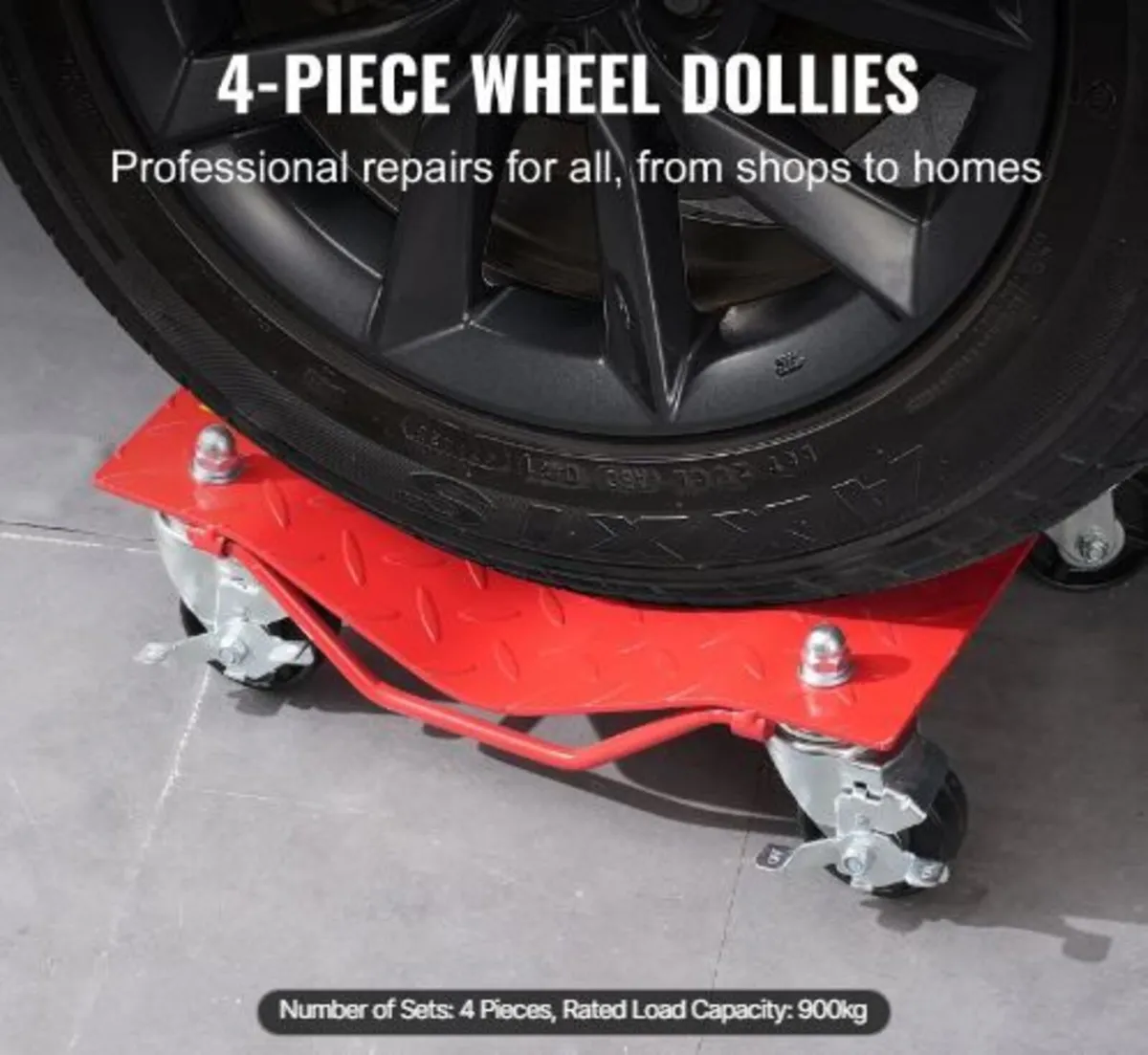 Wheel Dolly, 8000 lbs Capacity Heavy-Duty - Image 2