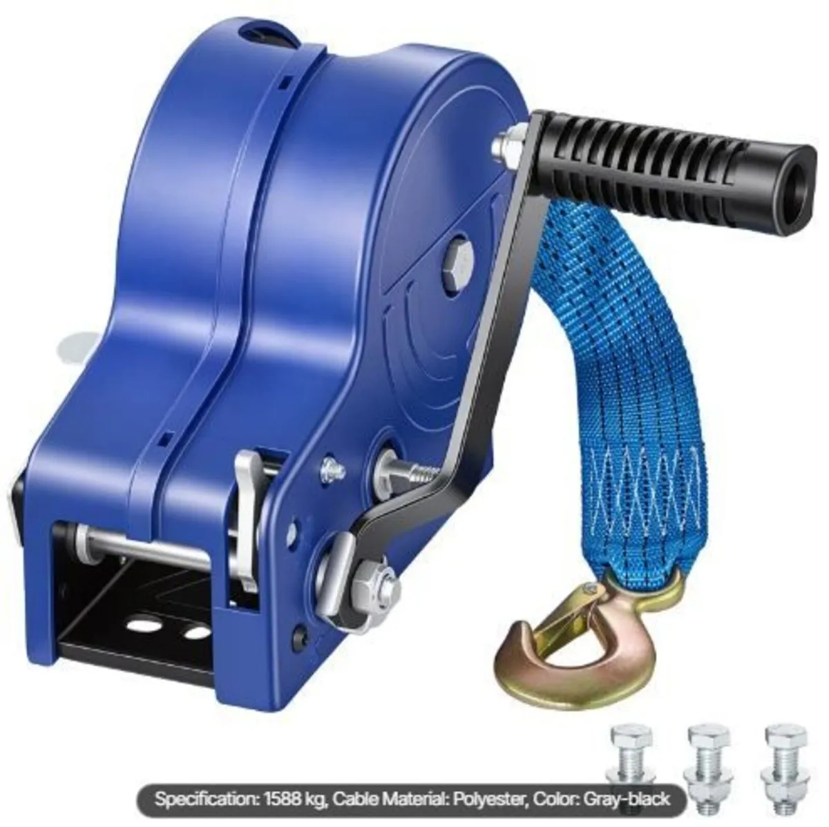 Boat Winch, 1588 kg Hand Winch - Image 3