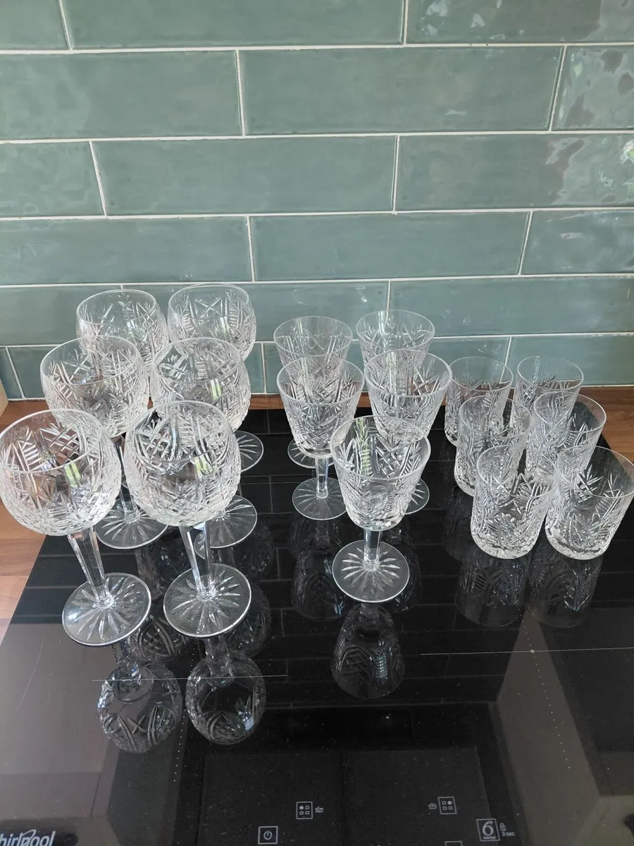 Waterford crystal set - lismore design - Image 3