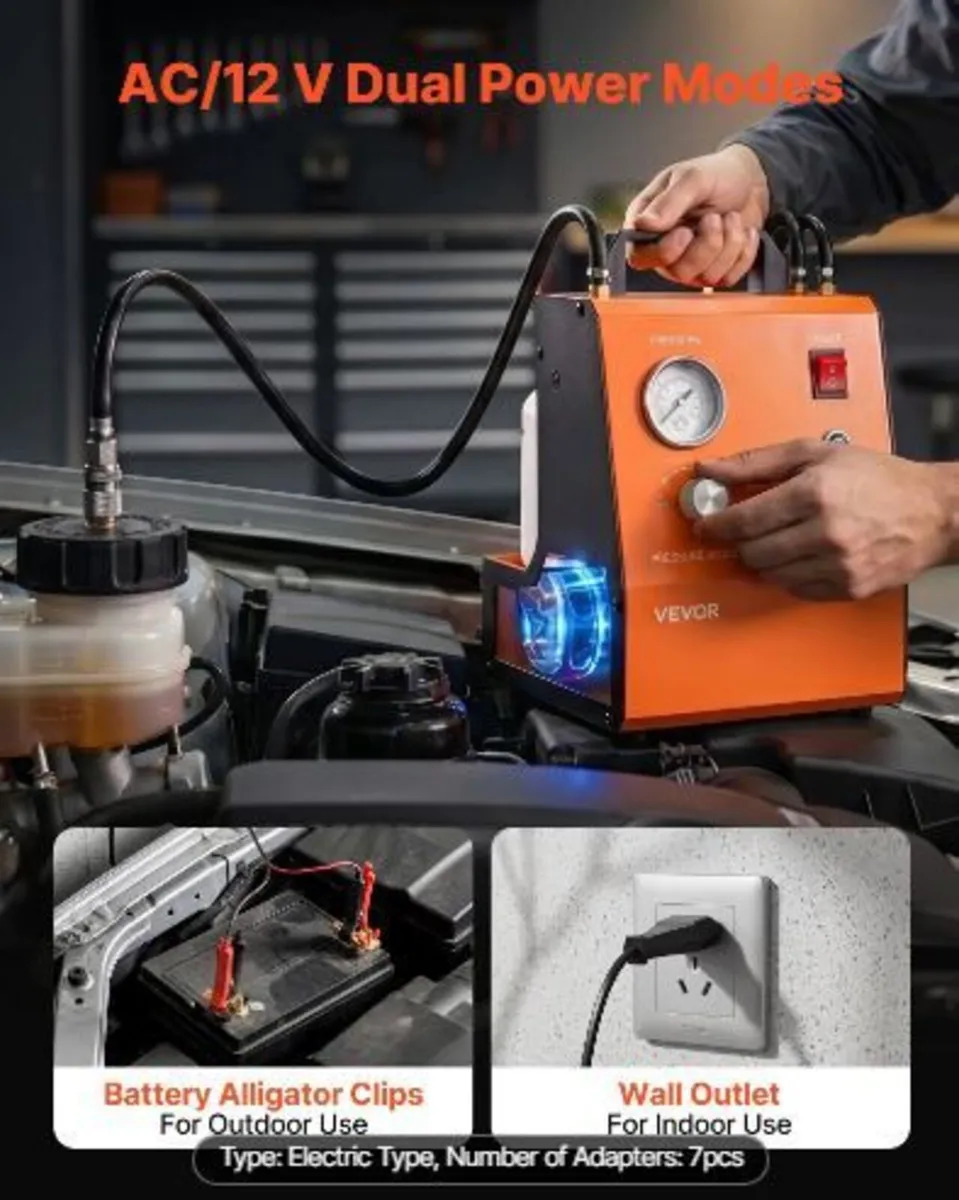 Electric Brake Bleeder Kit, 120V Automatic - Image 2