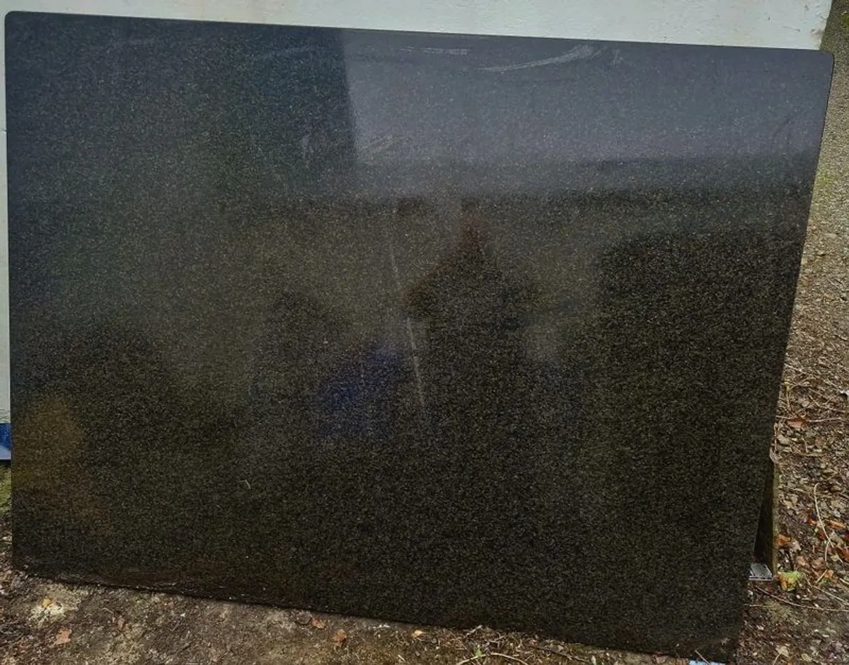 Granite island worktop
