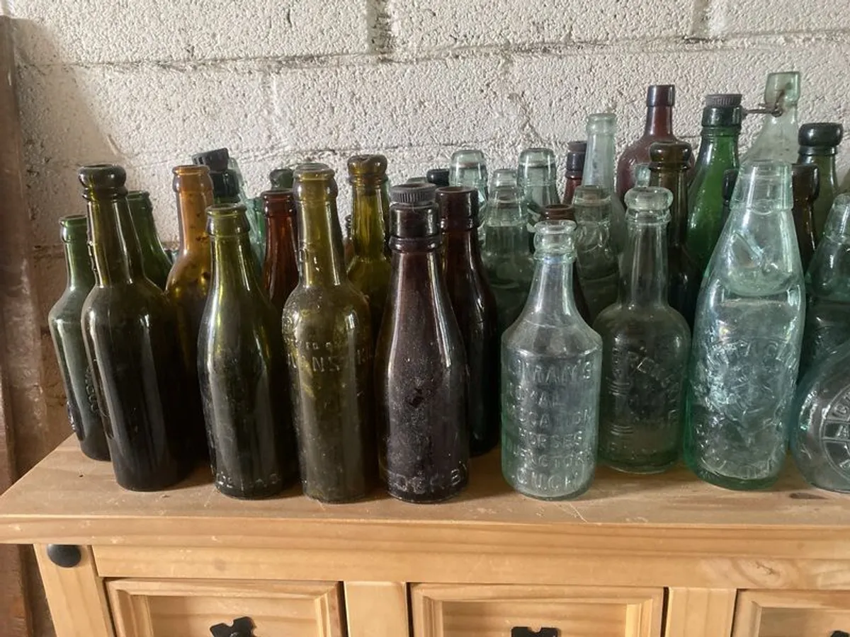 antique bottles - Image 3
