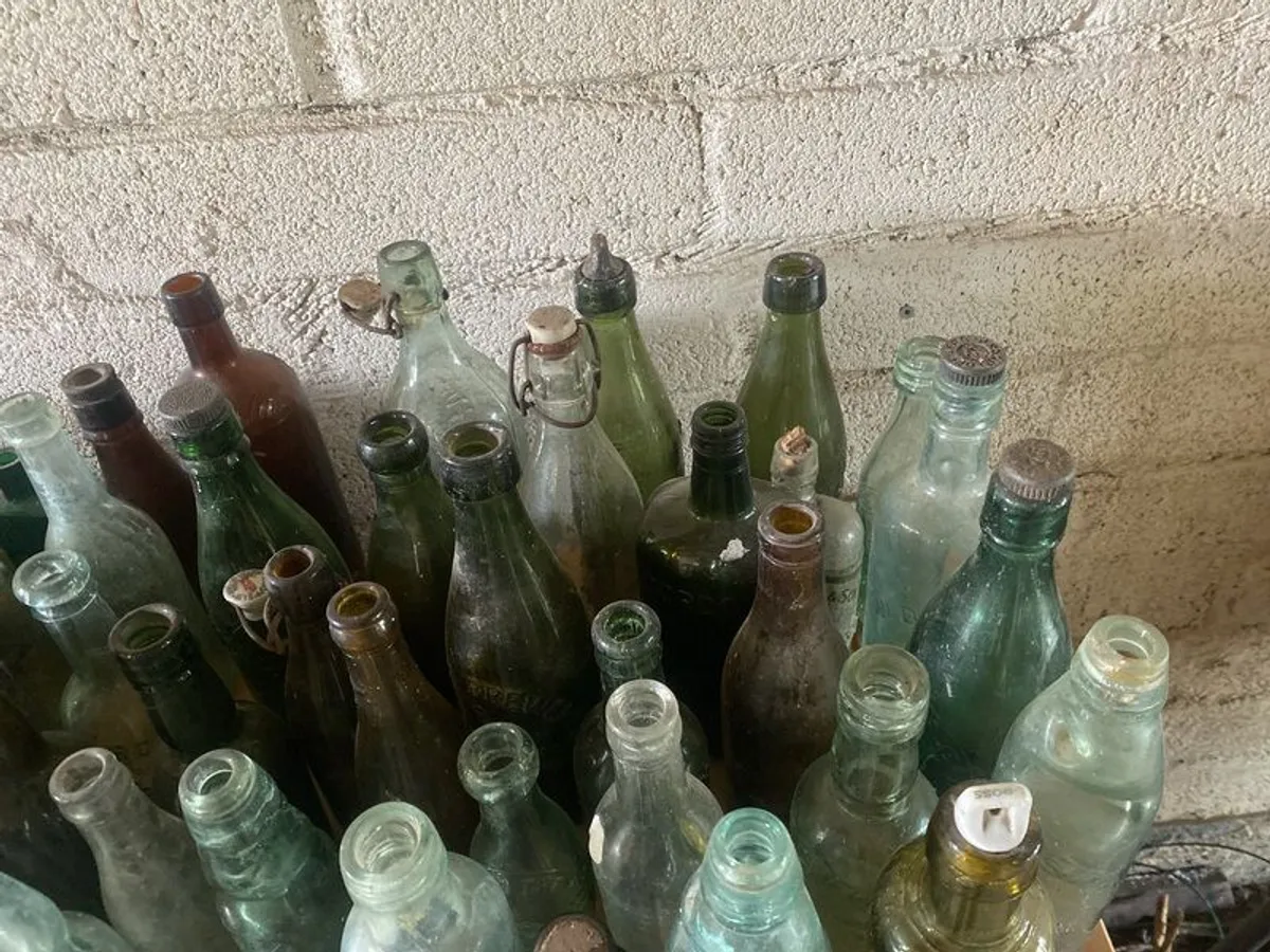 antique bottles - Image 4