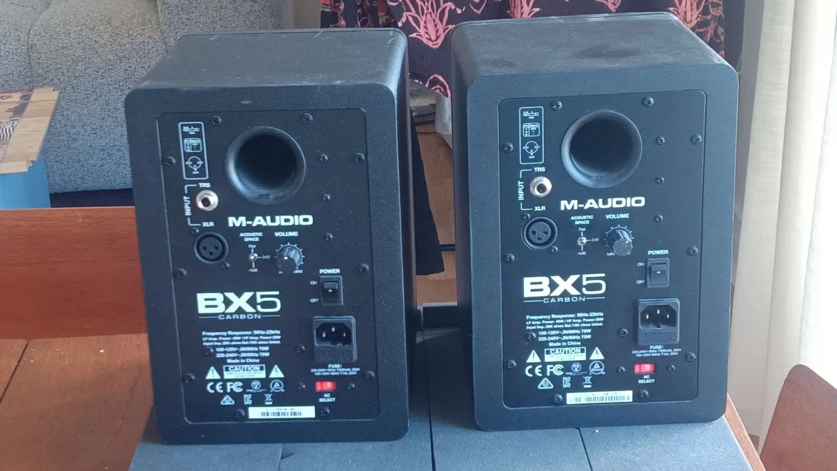 M-audio bx5 professional monitor pair - Image 2