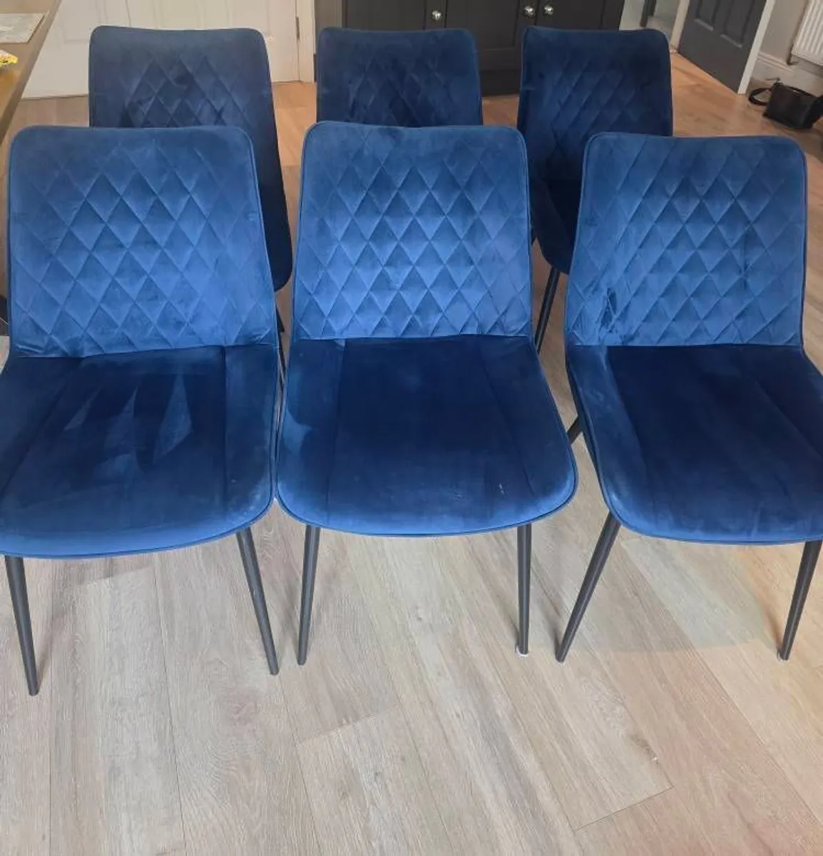 6 Dining chairs - Image 4