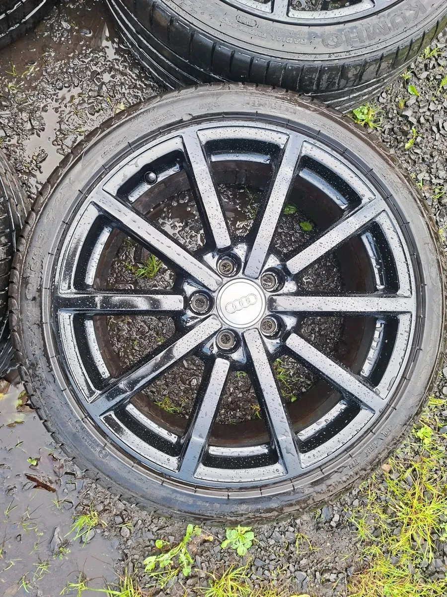 18" Audi,  Vw,  Seat,  Skoda Alloys with tyres - Image 4