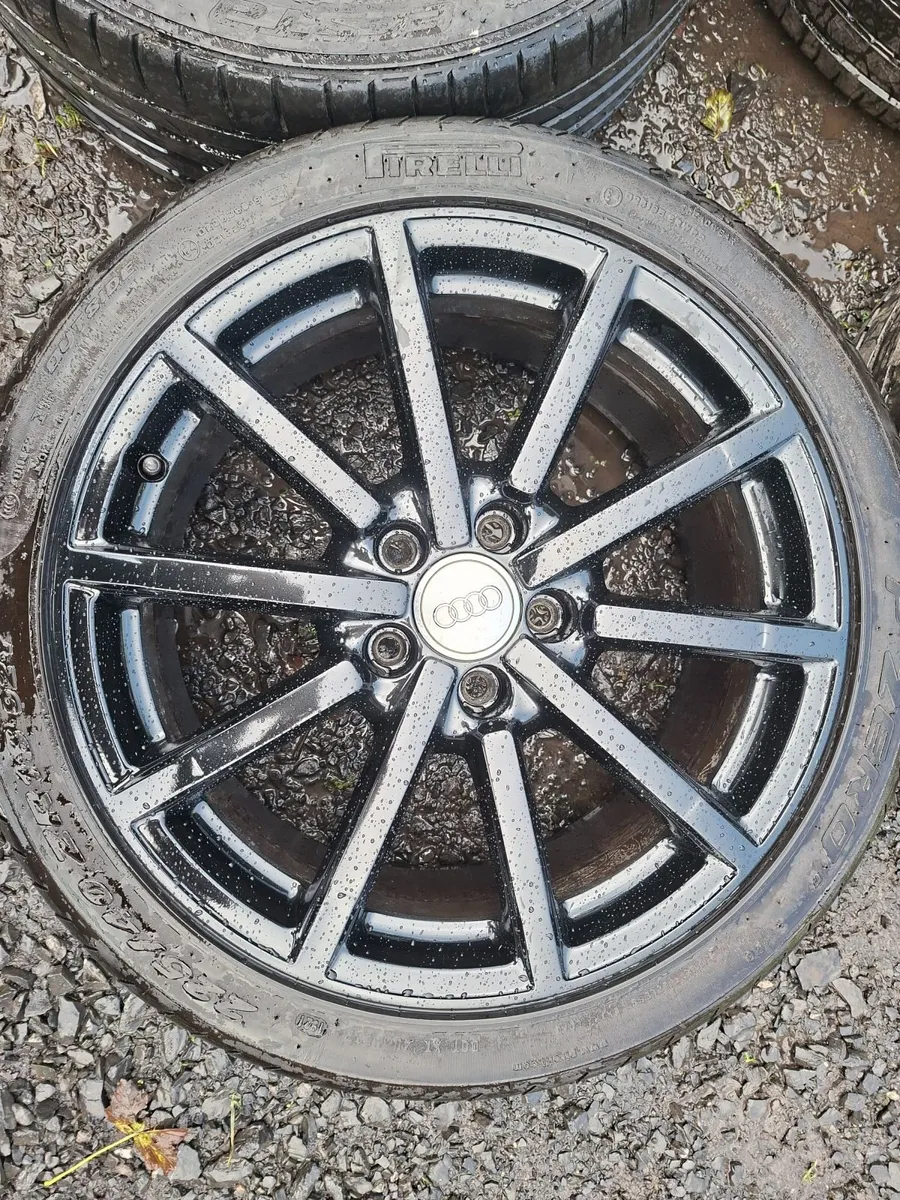 18" Audi,  Vw,  Seat,  Skoda Alloys with tyres - Image 2
