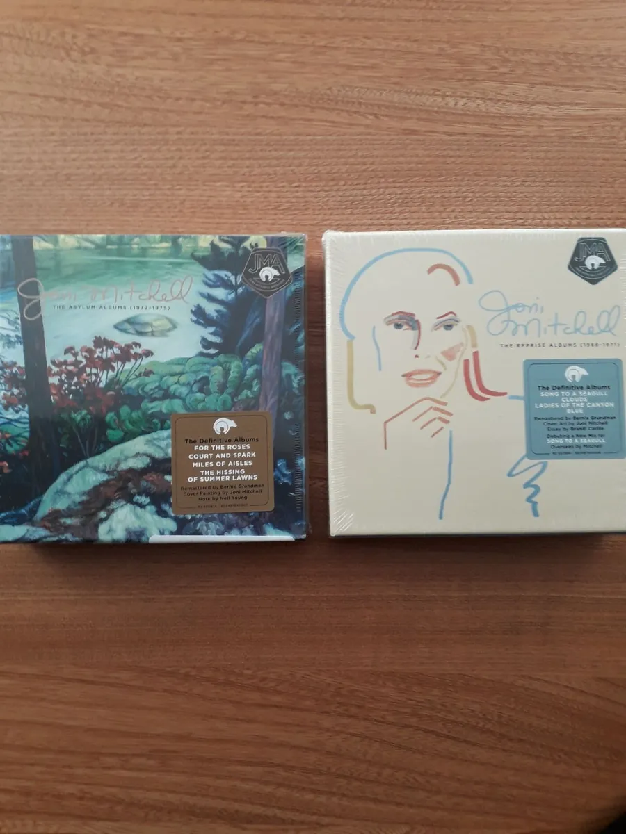 Joni Mitchell 2 x 4CD box sets - Image 1