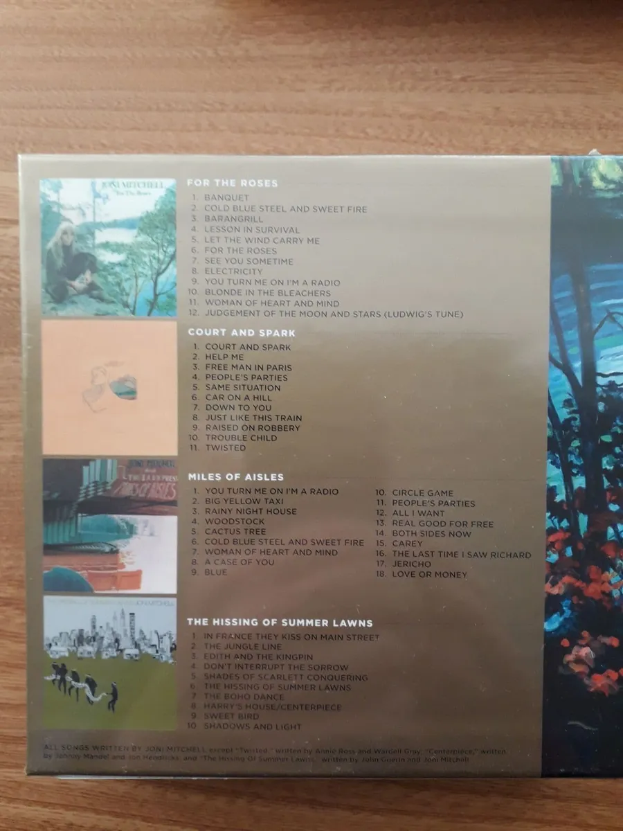 Joni Mitchell 2 x 4CD box sets - Image 3