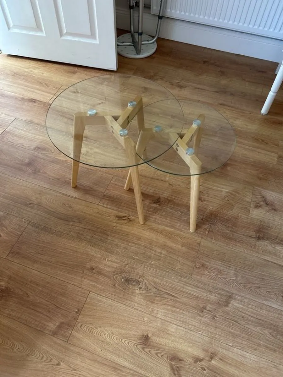 Glass coffee tables - Image 2