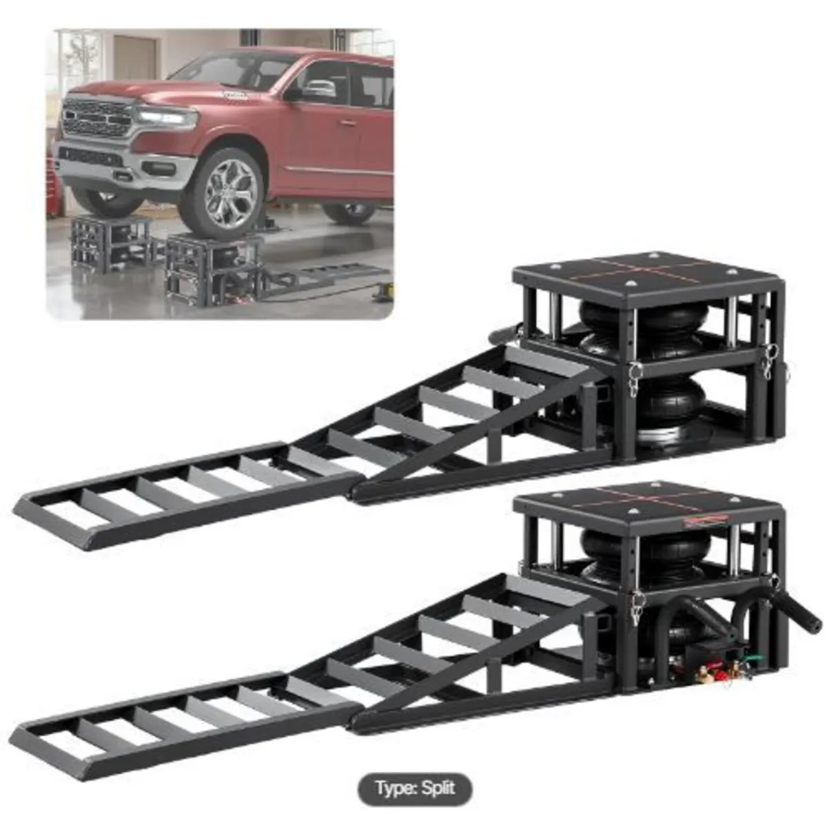 Air Portable Car Lifts 2PCS, 5 Ton Capacity - Image 4