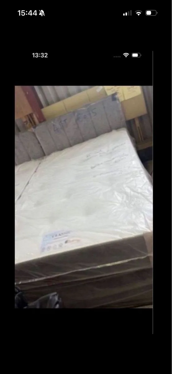 Brand new beds with mattress - Image 1