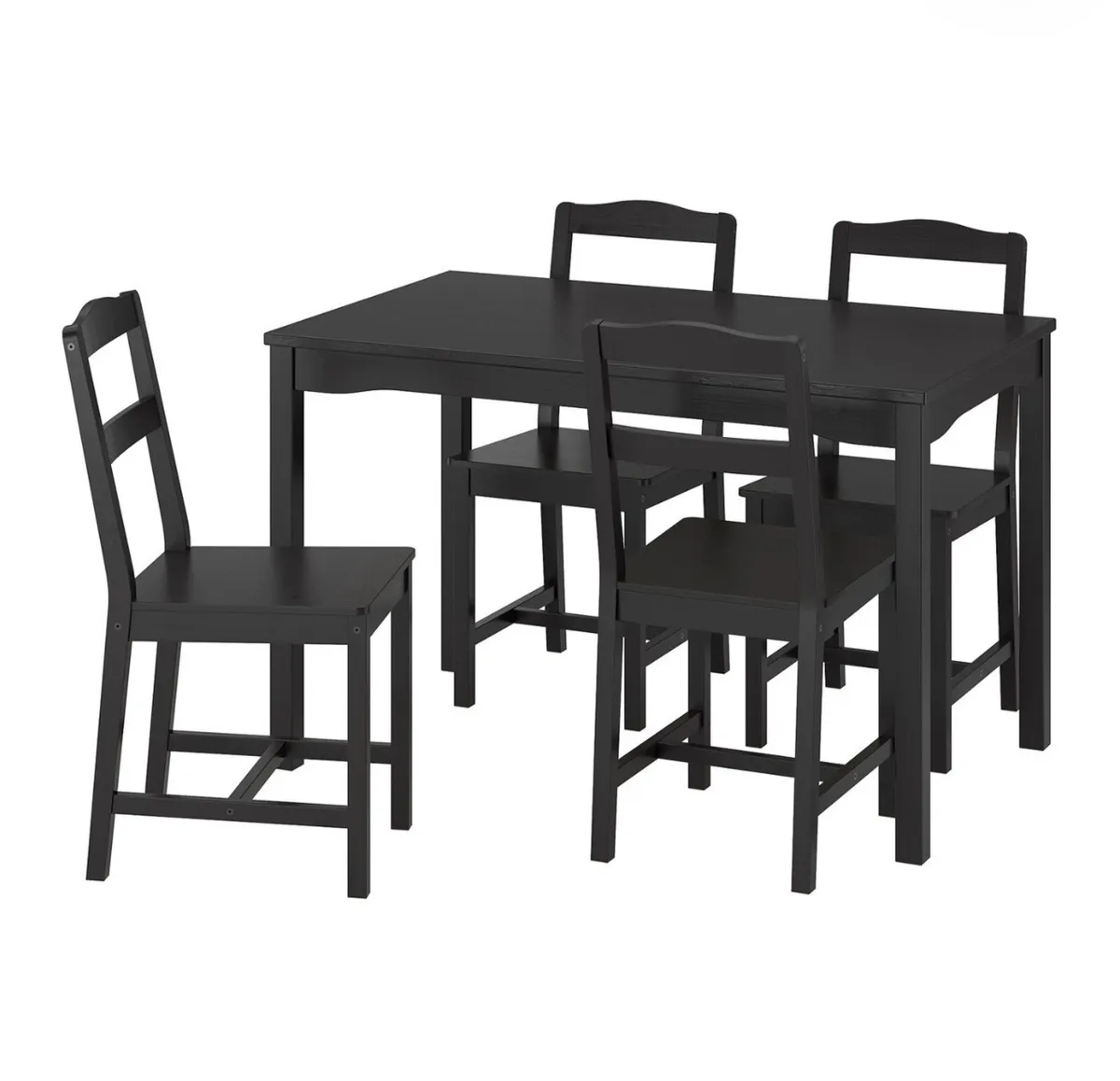 IKEA Dinning table with Chairs and cushions - Image 1