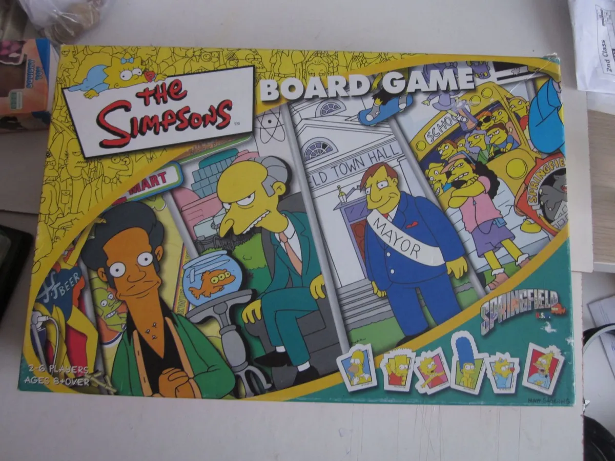 The Simpsons Board Game by Winning Moves  2000 - Image 1