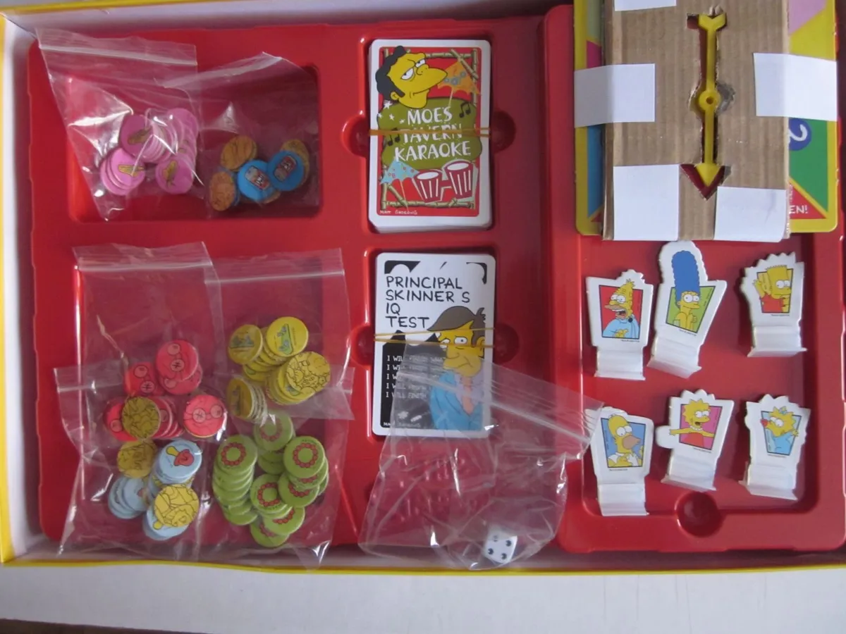 The Simpsons Board Game by Winning Moves  2000 - Image 3