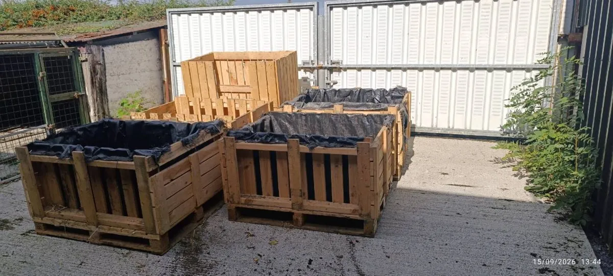 5 home made potato boxes (very heavy and strong) - Image 4