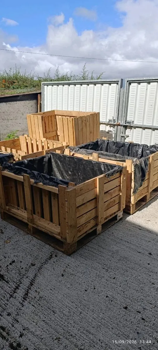 5 home made potato boxes (very heavy and strong) - Image 2