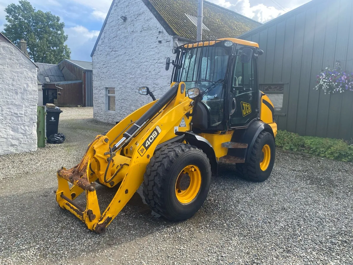 JCB 409 Front loader 2009 3966 hours - Image 1