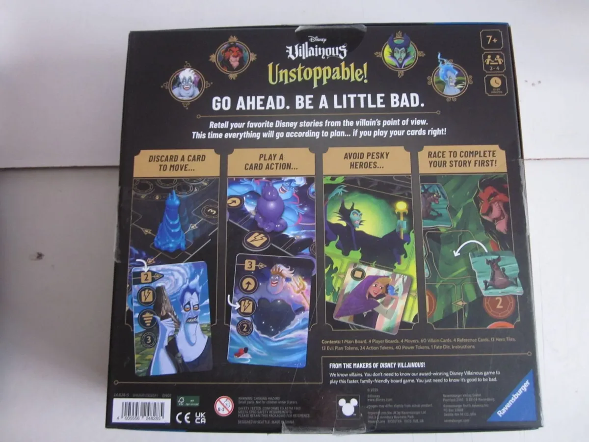 Disney Villainous Unstoppable Board Game 2025 - Image 4