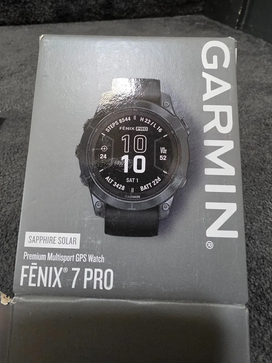 Garmin Fenix 7 Pro Sapphire Solar Smart Watch - Image 4