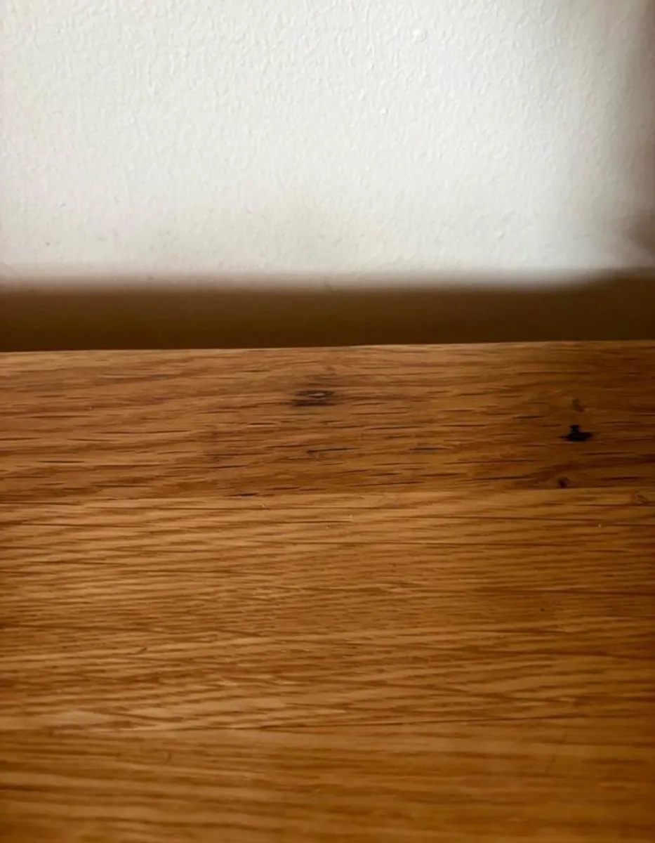solid oak shelf unit - Image 4