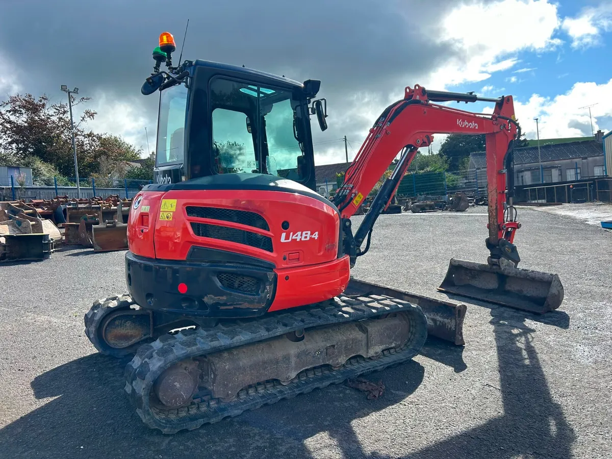 2018 Kubota U48-4 Only 5166Hrs - MULLANS - Image 2